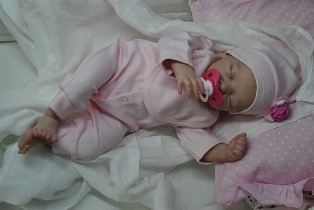 lalka reborn Mika profesjonalne wykonanie genesis niemowlę