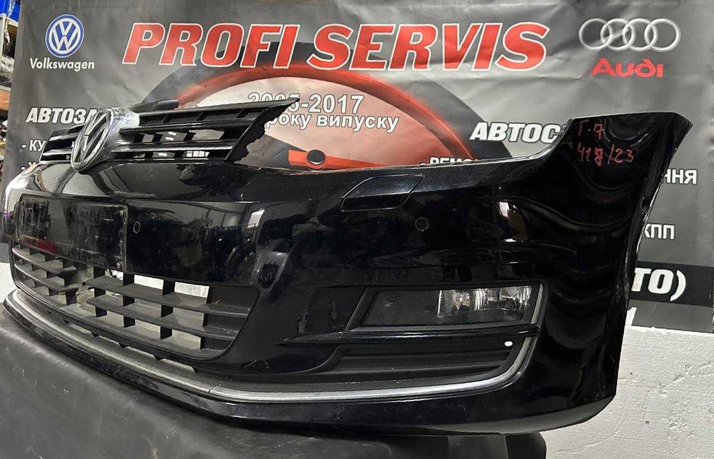 Бампер передній Golf 7 2013-2016 LC9X