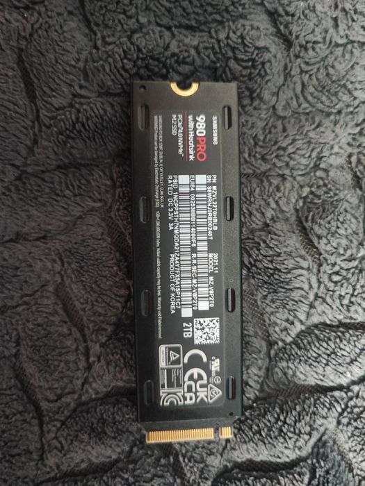 SSD Samsung 2tb 980 Pro