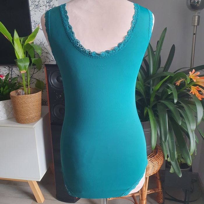 Zielone body z koronką r. 40/42