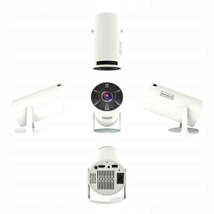 Mini Projektor Rzutnik Przenośny WiFi Android Full HD Bluetooth OKAZJA