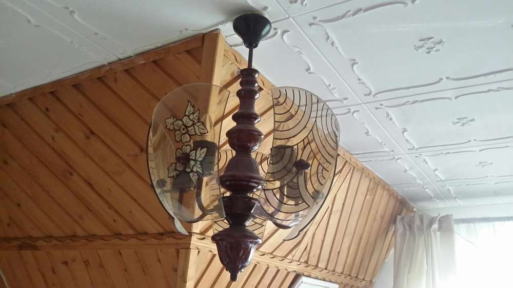 Lampa sufitowa pięcioramienna