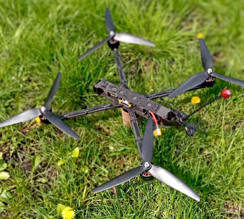 Новий дрон FPV квадрокоптер 10 дюймів