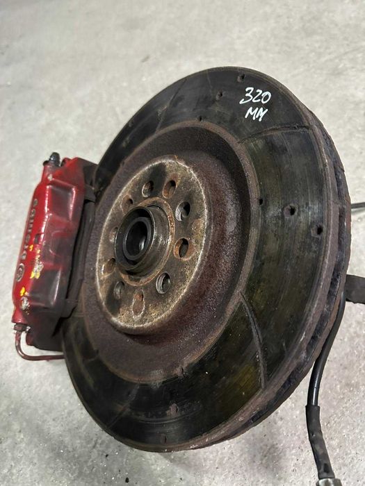 Travagem 323mm com manga eixo audi a3 8l