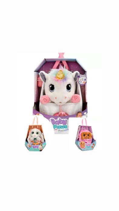 Інтерактивна іграшка Baby Paws  Fantasy — Єдиноріг бебі павс Зайчик Капібара Спанієль Меггі