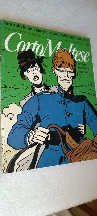 Antigas revistas banda desenhada Corto maltese