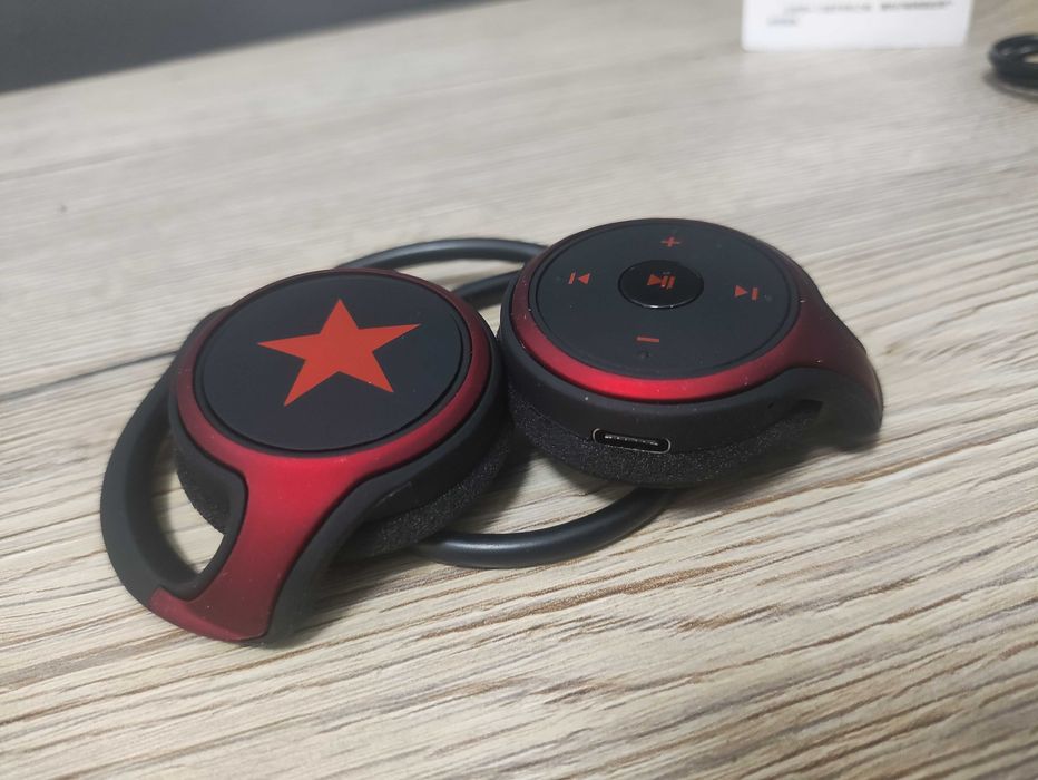 Słuchawki bezprzewodowe z Radiem  na Kartę Nauszne zauszne Bluetooth