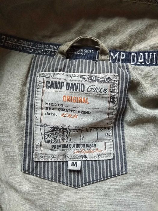CAMP DAVID jak nowa Męska kurtka na wiosnę M