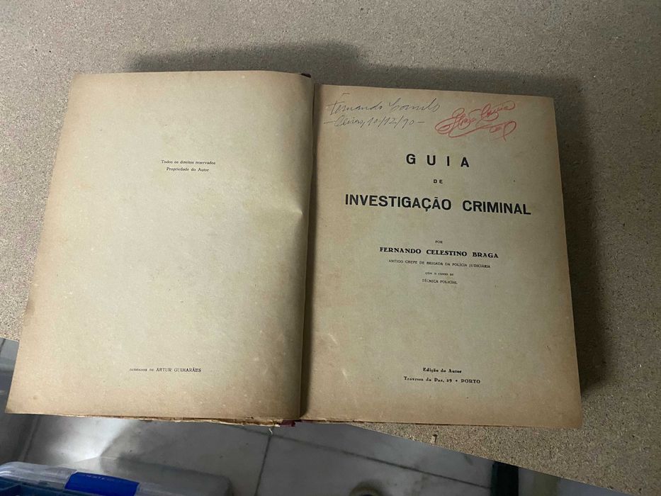 Guia de Investigação Criminal. Fernando Celestino Braga