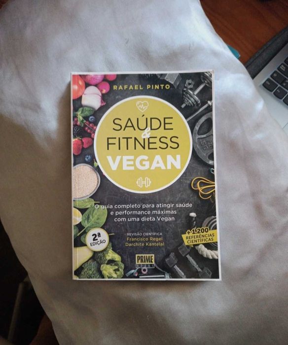 Livro "Saúde & Fitness Vegan"