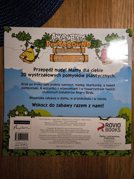 Angry Birds Playground książka