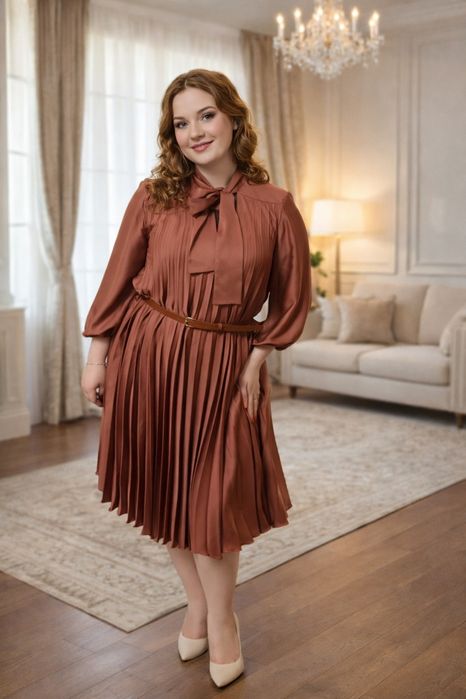 Нова сукня ZARA з біркою | плісирована, L