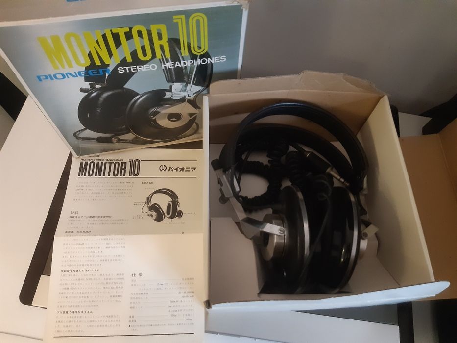 Słuchawki nauszne PIONEER MONITOR 10 Audiofilskie super stan