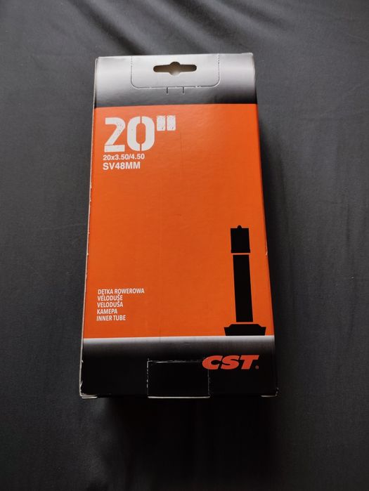 Dętka CST 20x3.50/4.50 SV48MM (Szczelna i mocna!)