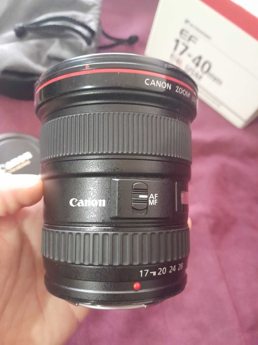 Objetiva Canon 17-40 f/4L USM