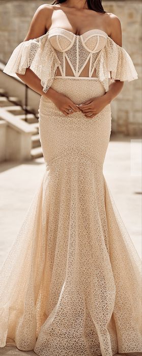 Suknia slubna rybka sposabella/vanilla sposa petra