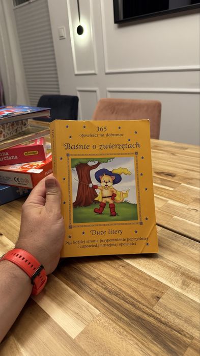 Ksiazka 365 opowiesci na dobranoc Basnie o Zwierzetach