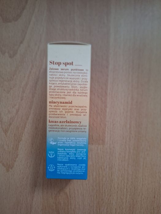 Onlybio serum żelowe na niedoskonałości