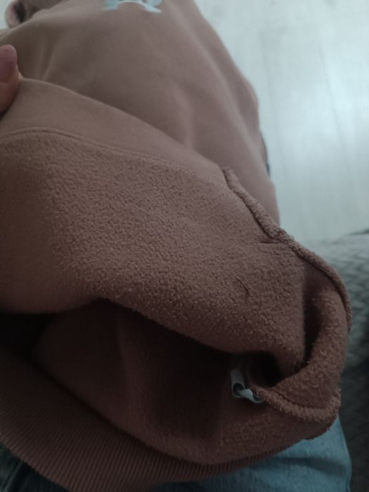 Bluza z kapturem damska Under Armour brudny róż