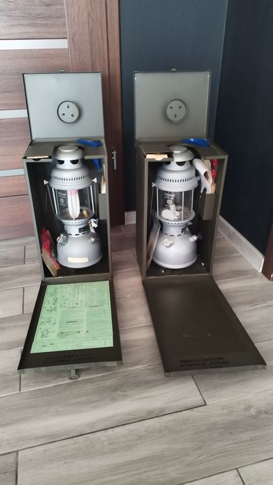 PETROMAX 829 500HK Lampa naftowa ciśnieniowa Bundeseigentum  1960r.