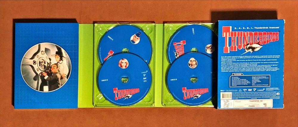 SÉRIE DVD [desde 34€] Espaço 1999 Série 2 Thunderbirds Ufo