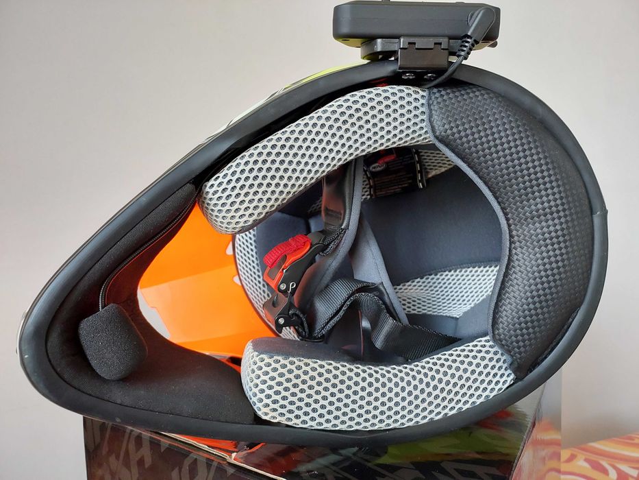 Kask rower mtb enduro Naxa full face rozm. M