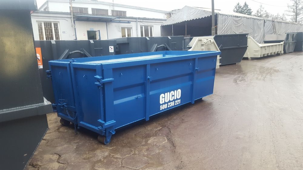 Kontenery i worki typu big bag na gruz i smieci