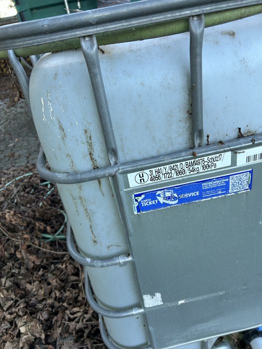 Deposito de 1000 litros