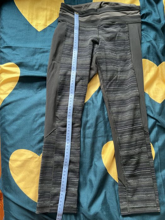 Legginsy - Lululemon Women’s Olive Green Athletic Yoga Leggings Size 4