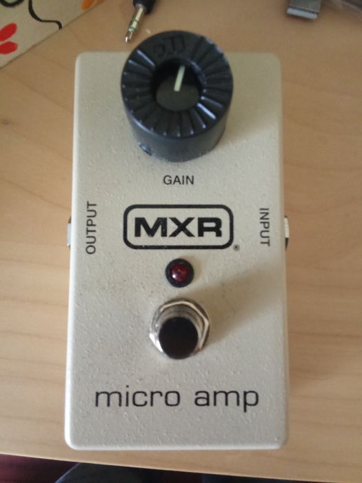 Pedal MXR Micro Amp (clean boost)