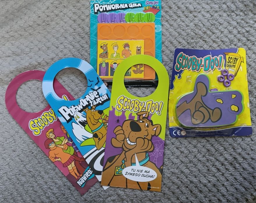 Zabawki z gazetek Scooby-Doo z 2017 roku