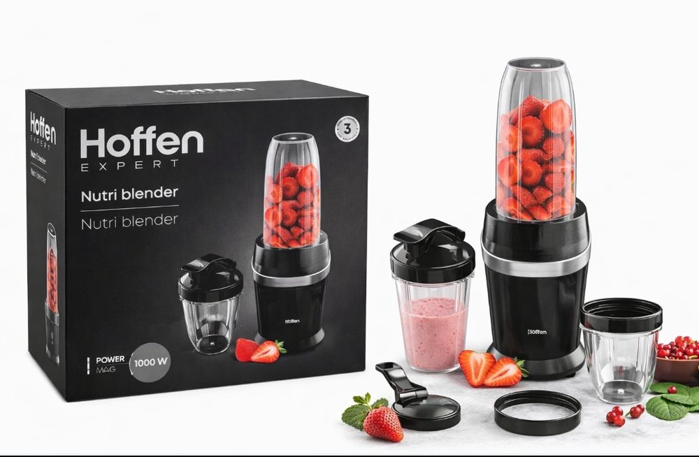 Blender kielichowy Hoffen HO-E-002 1000 W czarny