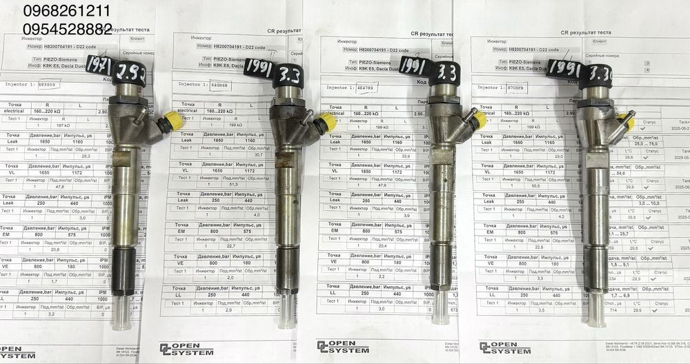 Форсунка 1.5dСІ 8200704191 Кенго Меган Лагунаш Сценік Кашкай Дастер