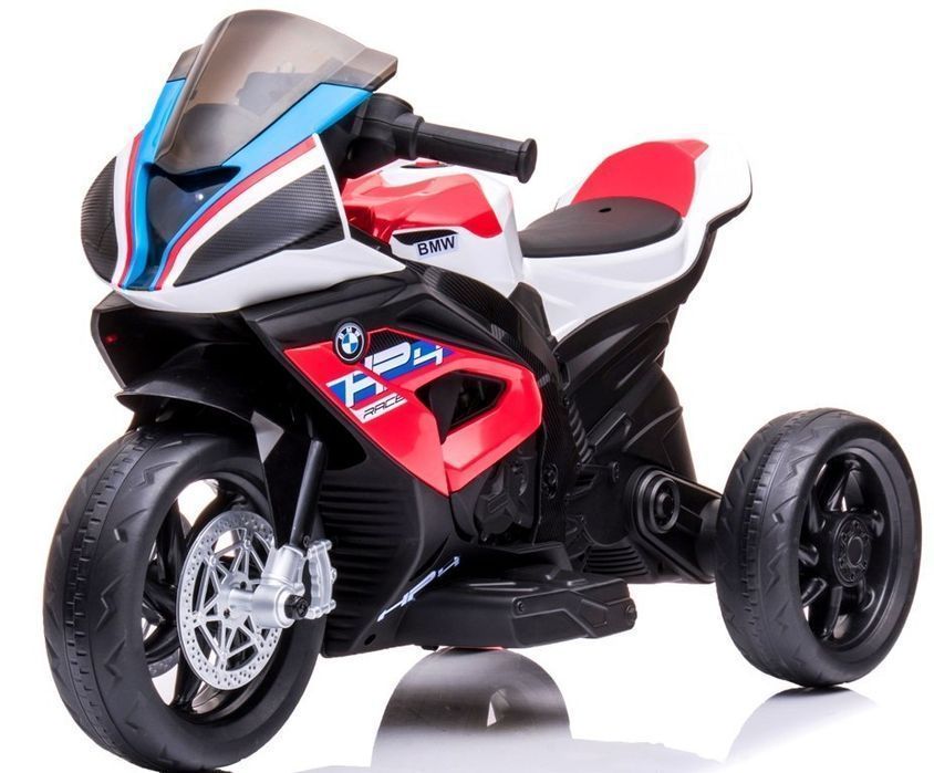 Motorek BMW HP4 czerwony, motorek na akumulator litowo-jonowy