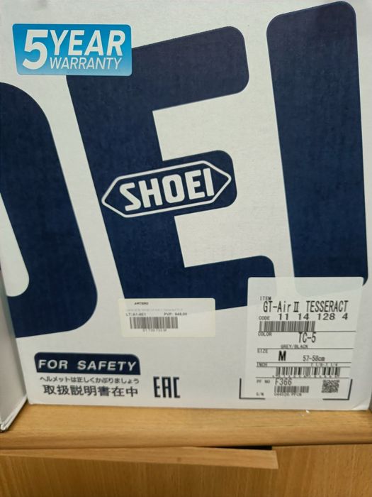 Shoei GT Air 2 com Sena SRL2
