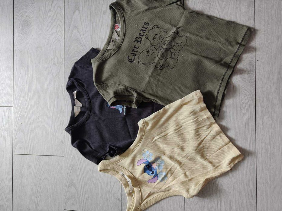 Футболки від НМ в рубчик для дівчат