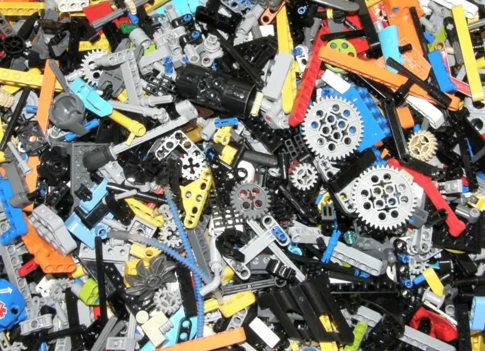 LEGO TECHNIC - MIX Mnóstwo ciekawych elementów 0,5kg 0,5 kg