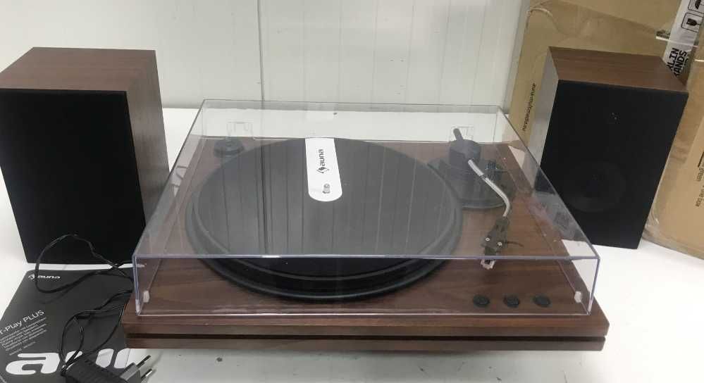 Програвач проигрыватель виниловых пластинок auna TT-Play PLUS