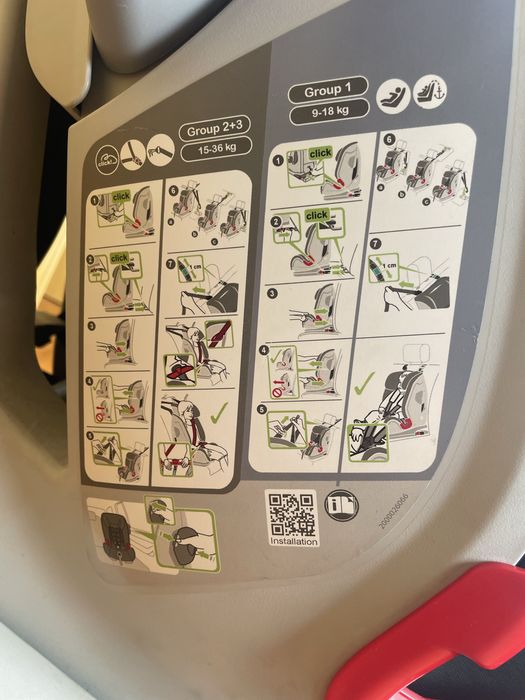 Cadeira Auto Britax Romer Advansafix iii (1, 2 e 3)