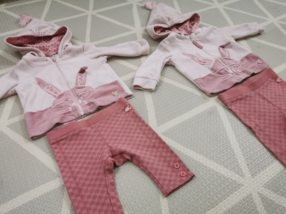 Bluza plus spodenki cocodrillo 62 królik