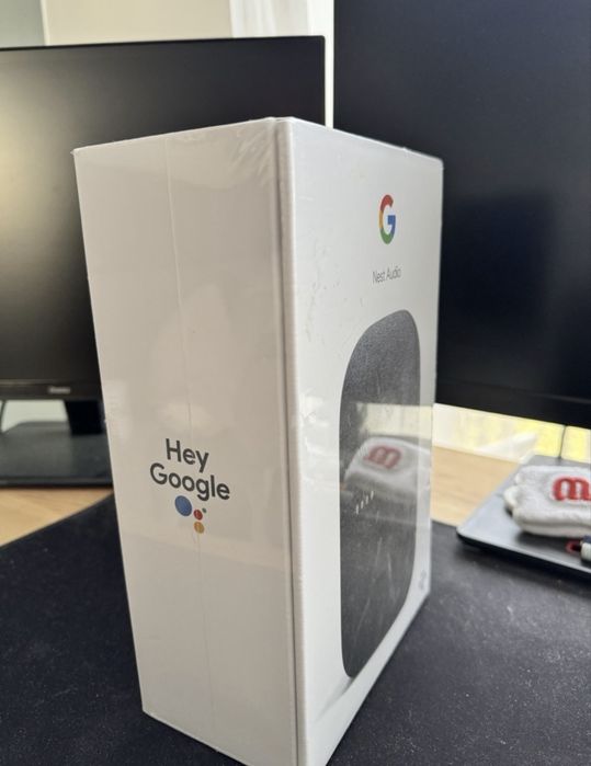 Google Nest Audio Charcoal | Nowy | Asystent Google | Smart Home | EU