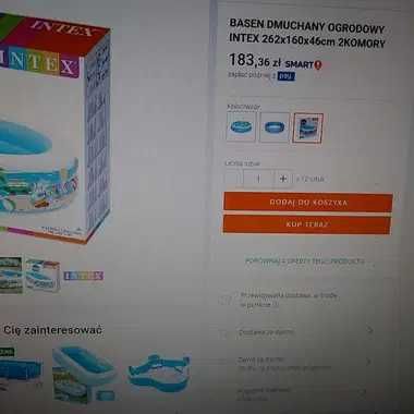 basen dla dzieci 570l