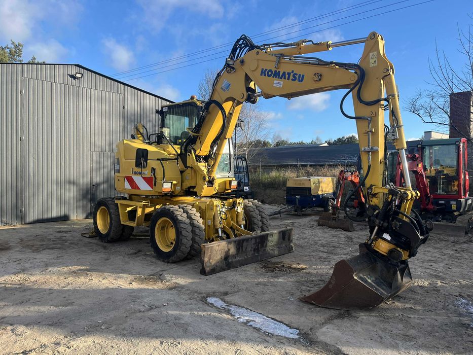 Komatsu PW98 2016r Rototilt koparka 11t Terex tw110 ew100 tb290 Wacker