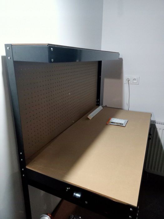 Верстат з ящиком Верстат столярний Верстак в гараж Слесарный стол