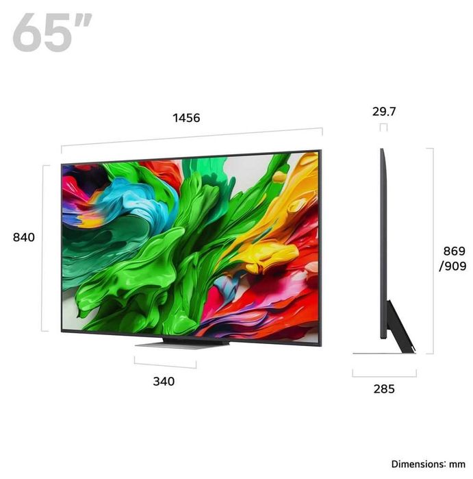 Telewizor LED LG 65QNED86A6A 65'' QNED evo AI miniLED 4K 144Hz nowy