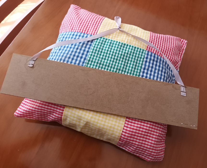 Conjunto de almofada + Frase motivacional