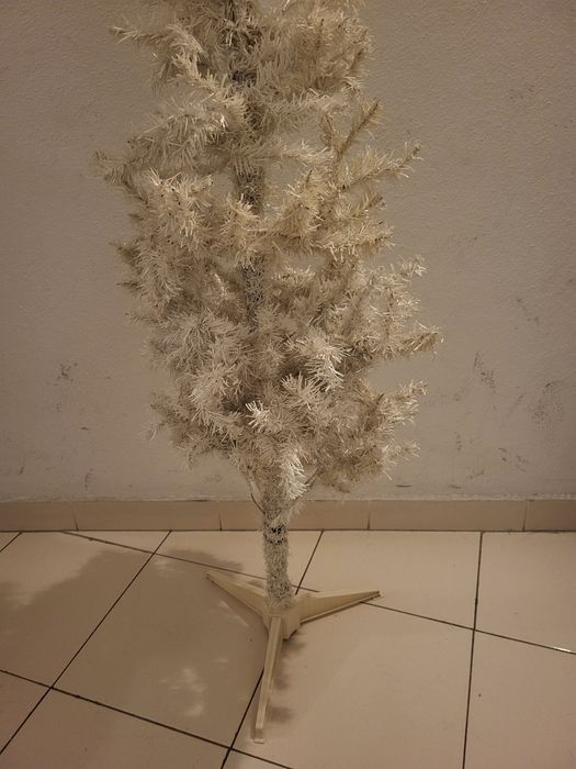 Árvore de Natal branca 1,50 cm.