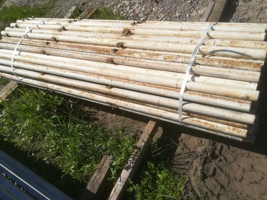 PROMOCJA - Słupki ogrodzeniowe fi-51mm dł-2,16m wiata siatka