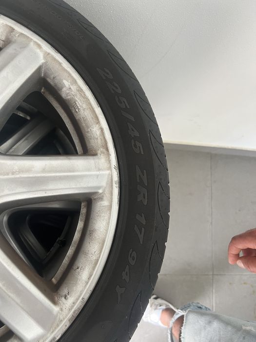 Jantes 17 com pneus original Honda