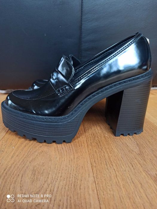 Nine West Półbuty NAHIDA - czarne rozmiar 38